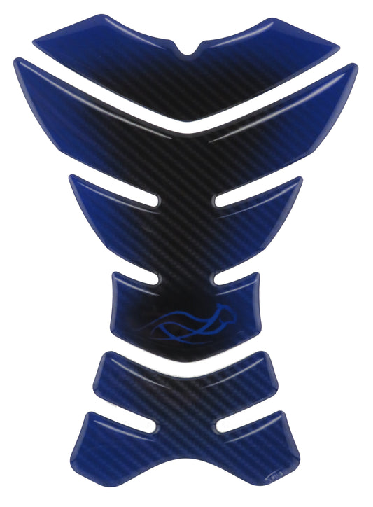 Tankpad blaues Design mit Logo